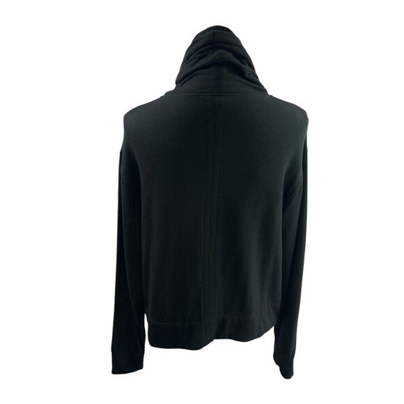 Helmut Lang Black Turtleneck Top Women’s Stretch Minimalist Designer M - Picture 4 of 13